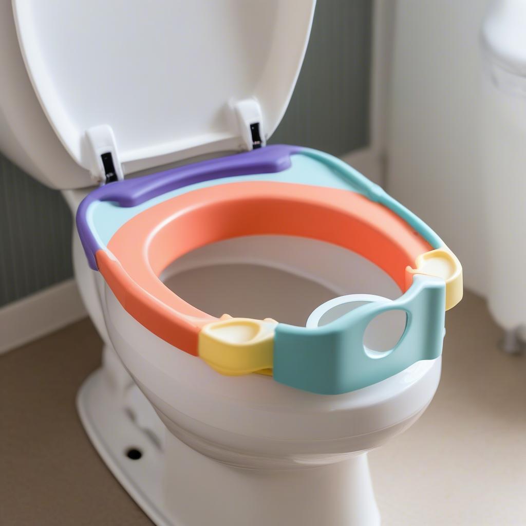 Bệ ngồi toilet nhựa cho bé