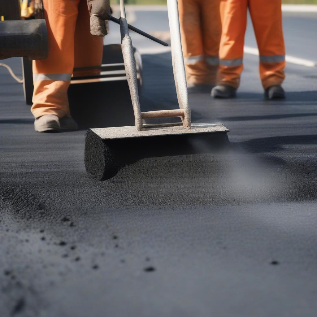 Bê tông nhựa chặt rải nóng hot mix asphalt concrete