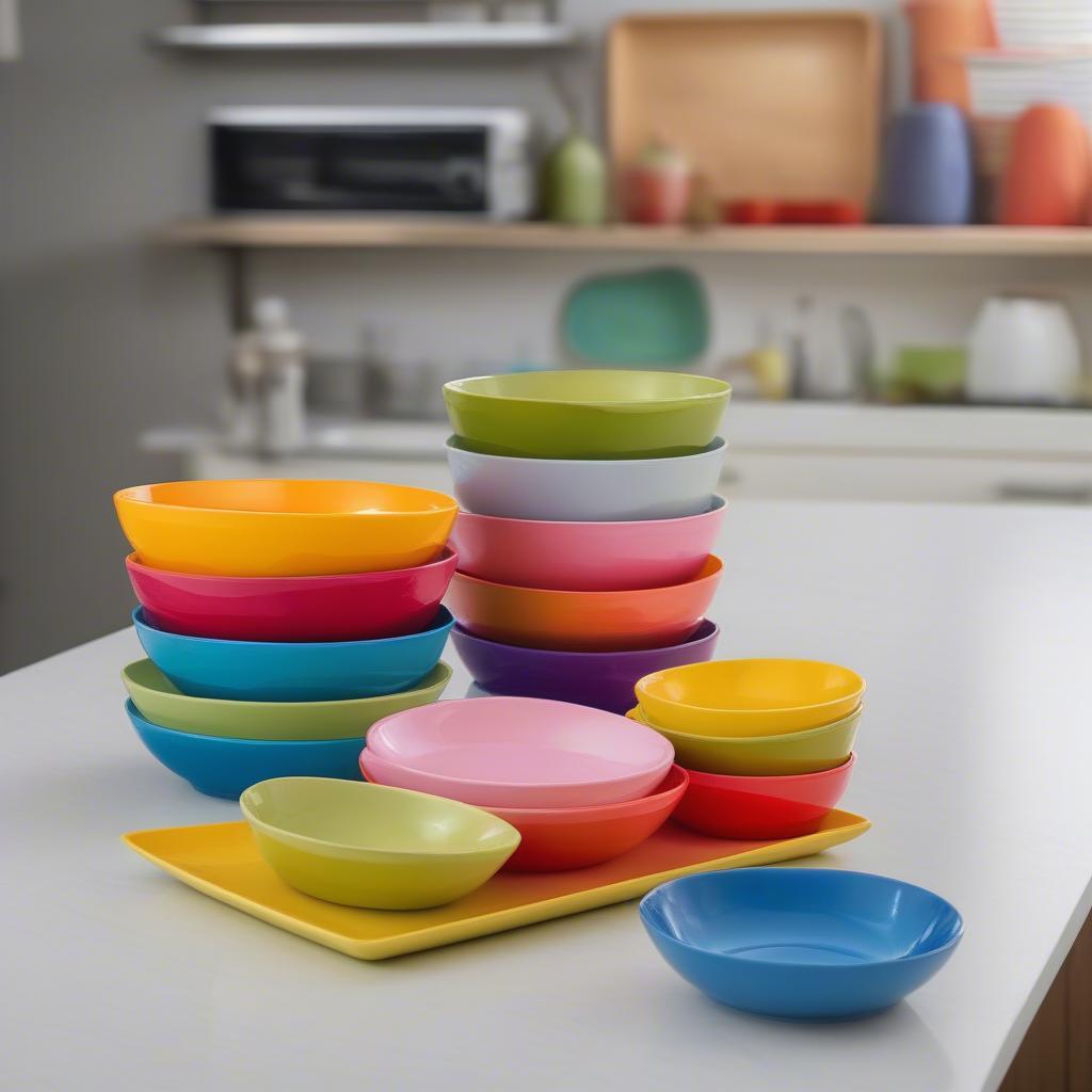 Chén bát nhựa Melamine an toàn