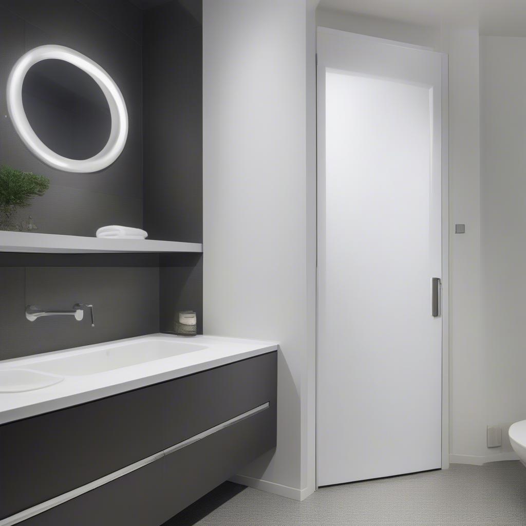 Modern Bathroom Plastic Doors