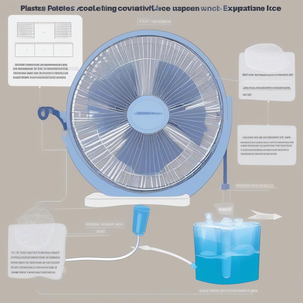 Homemade Air Conditioner with Plastic Bottles - Principle