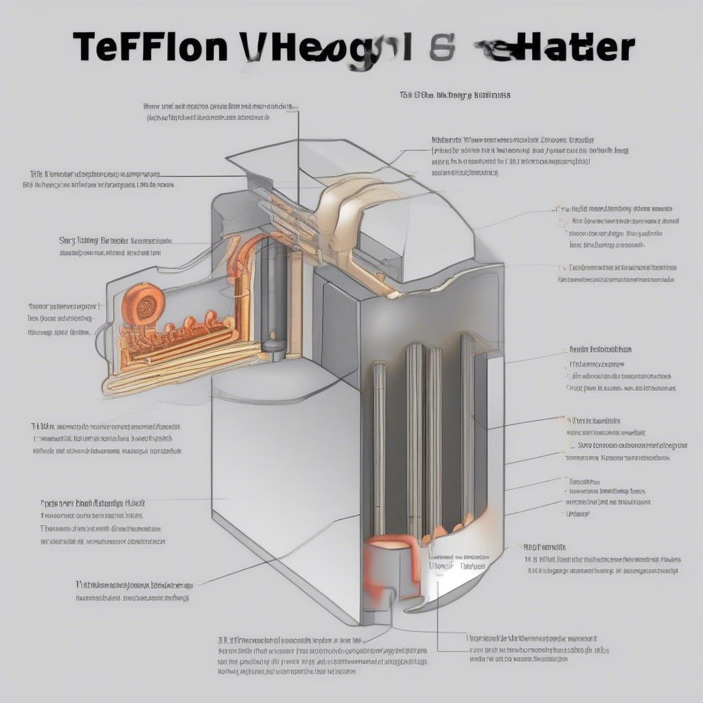 Cấu tạo đốt nóng 2 tắc Teflon