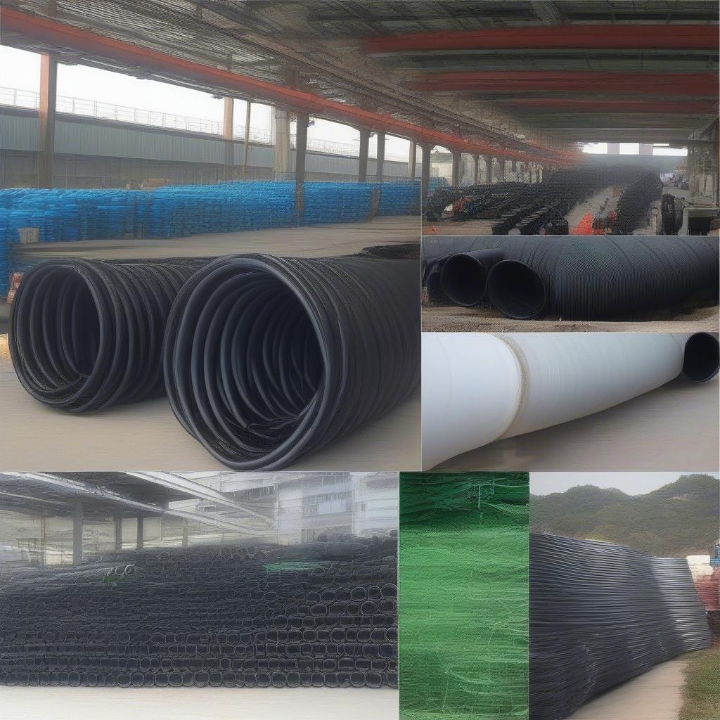 Ứng dụng đa dạng của ống nhựa xoắn HDPE Sino