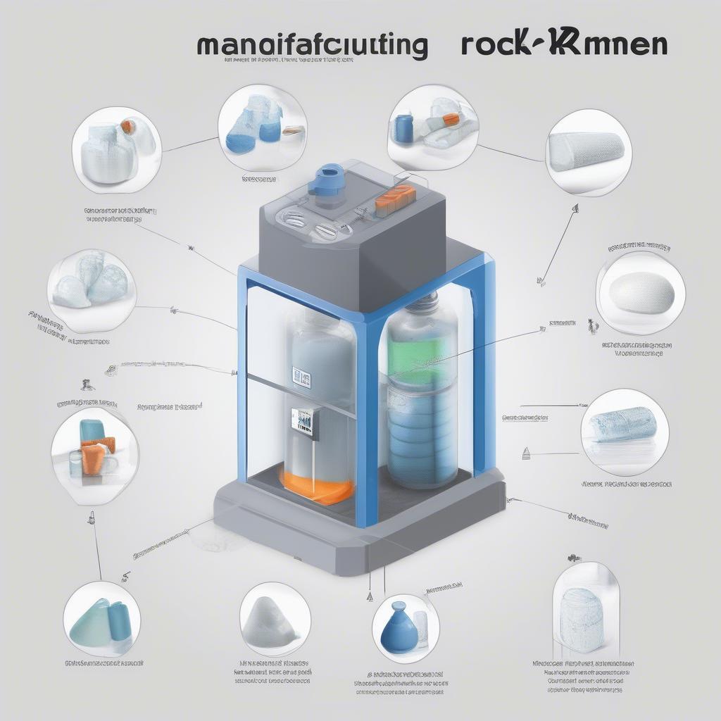 Quy trình sản xuất chai nhựa Rockmen