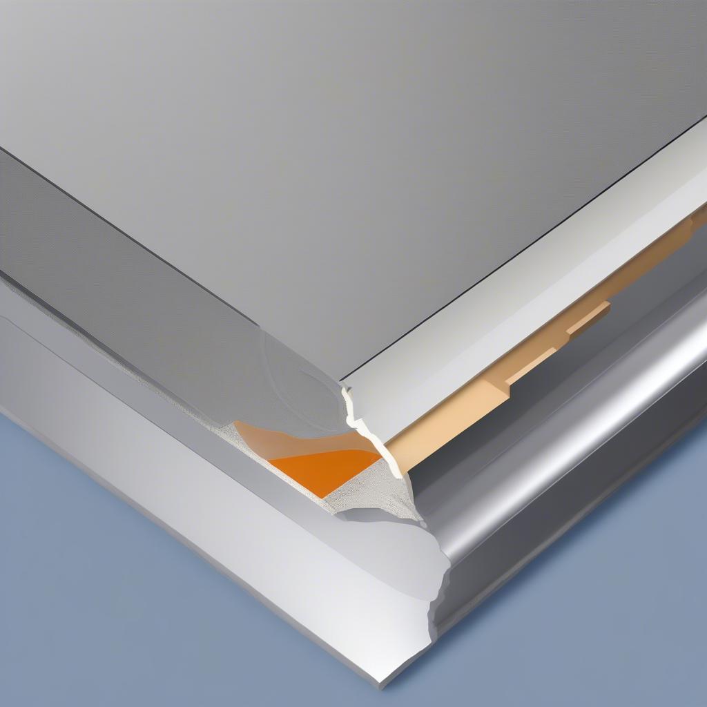 Cấu tạo tấm nhựa Aluminum