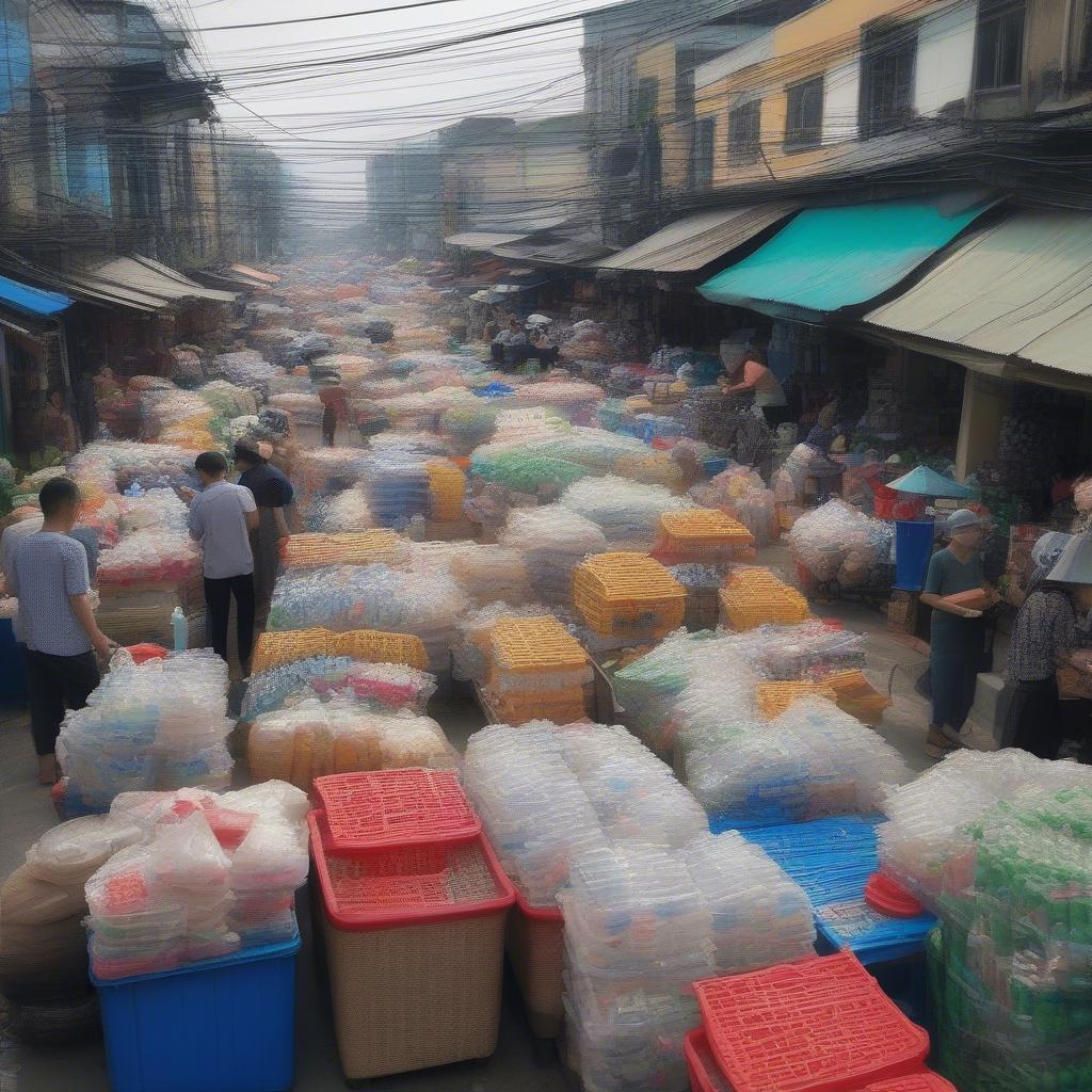 Thị trường chai lọ nhựa tại Hải Phòng sôi động