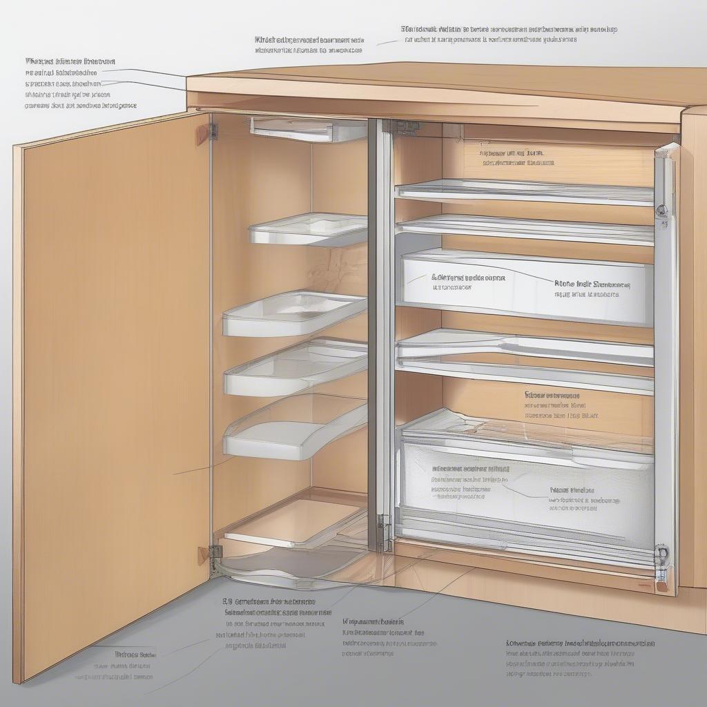 Cấu tạo tủ bếp nhựa composite