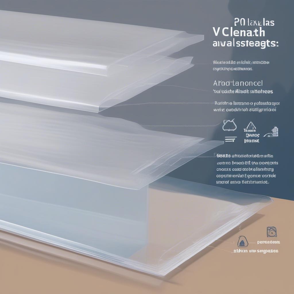 Ưu điểm của tấm nhựa PVC cứng trong suốt