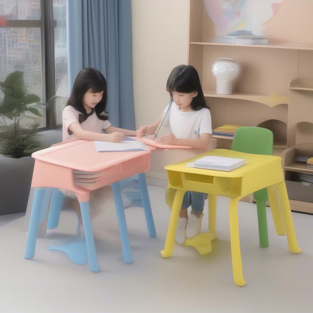 Advantages of Affordable Taiwanese Plastic Study Desks