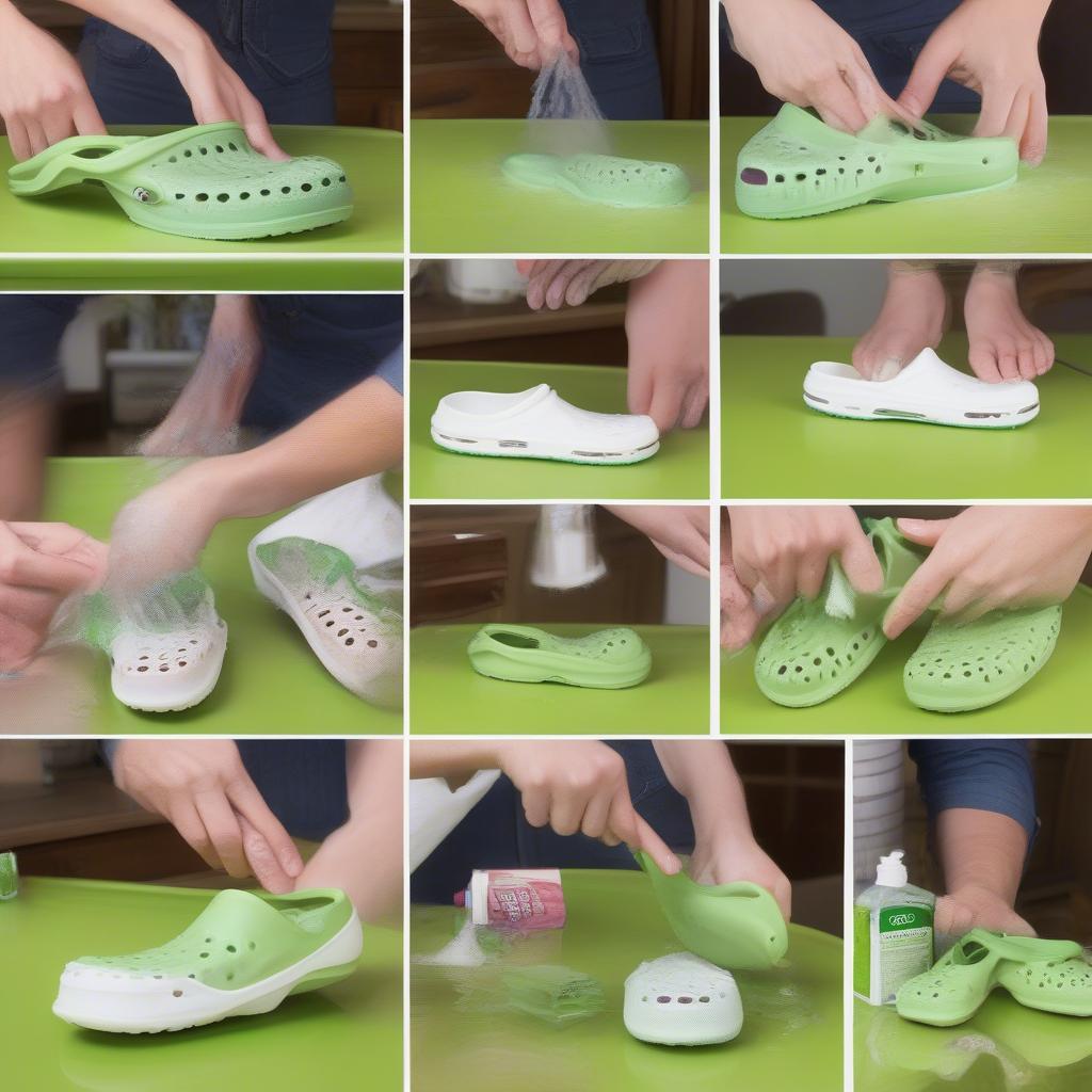 Bảo quản giày nhựa Crocs đúng cách