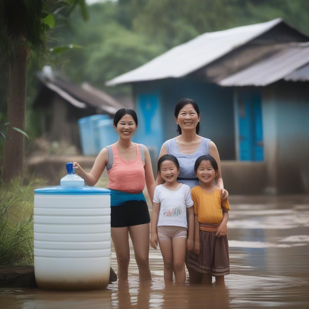 Bồn nhựa Đại Thành an toàn sức khỏe