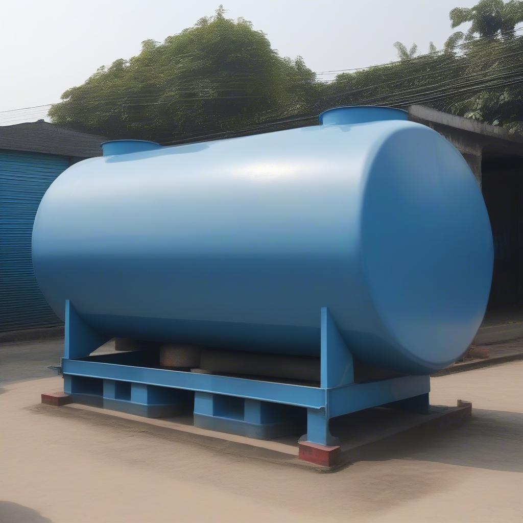 Bồn nhựa tank nằm tại Hà Nội