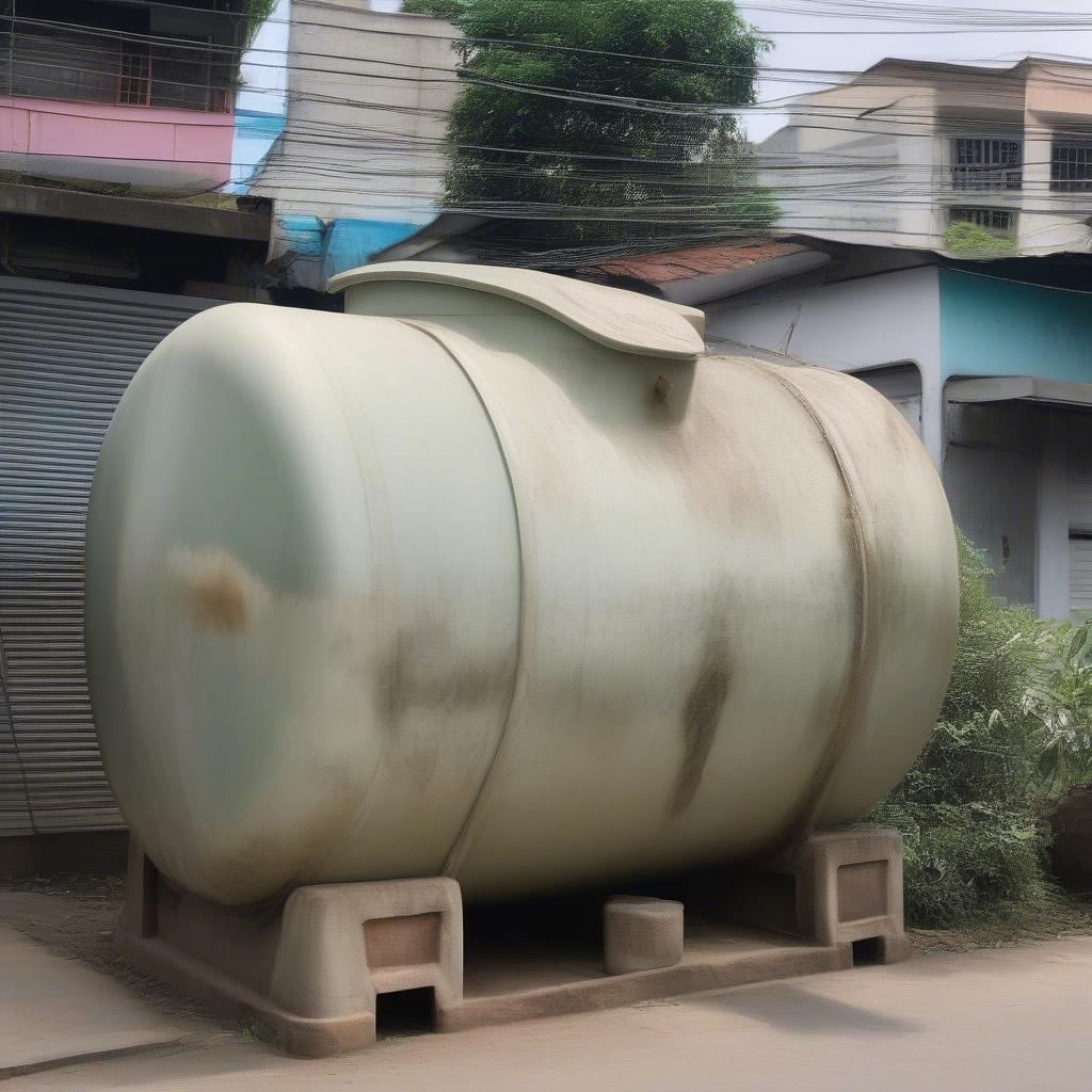 Bồn nước nhựa 500l cũ TPHCM