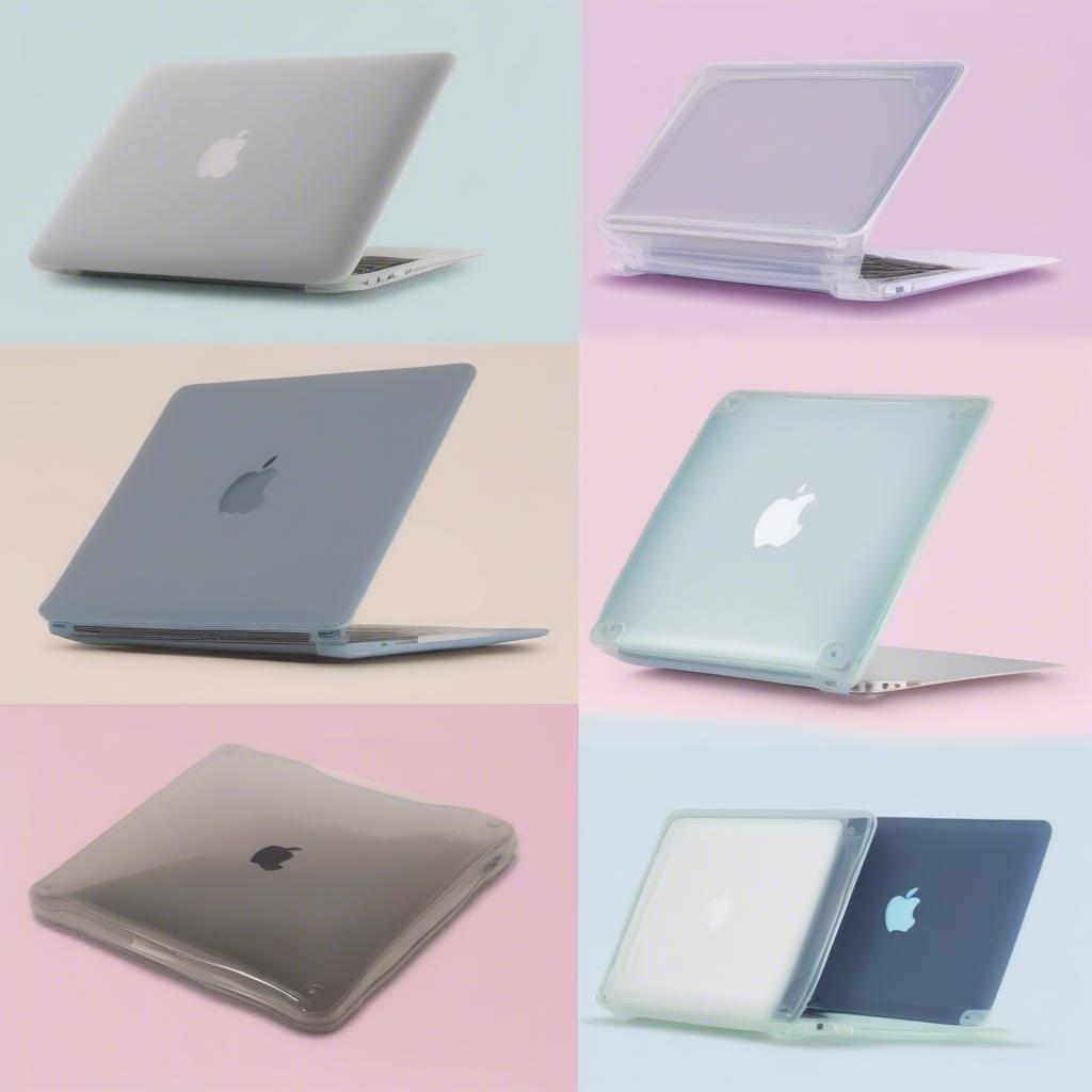 Các loại case nhựa Macbook Air đa dạng