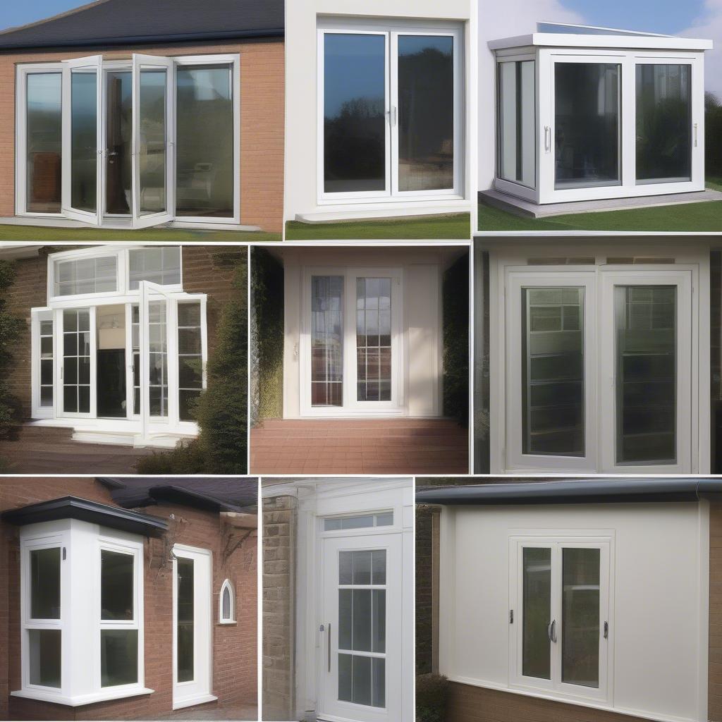 Các loại cửa nhựa uPVC