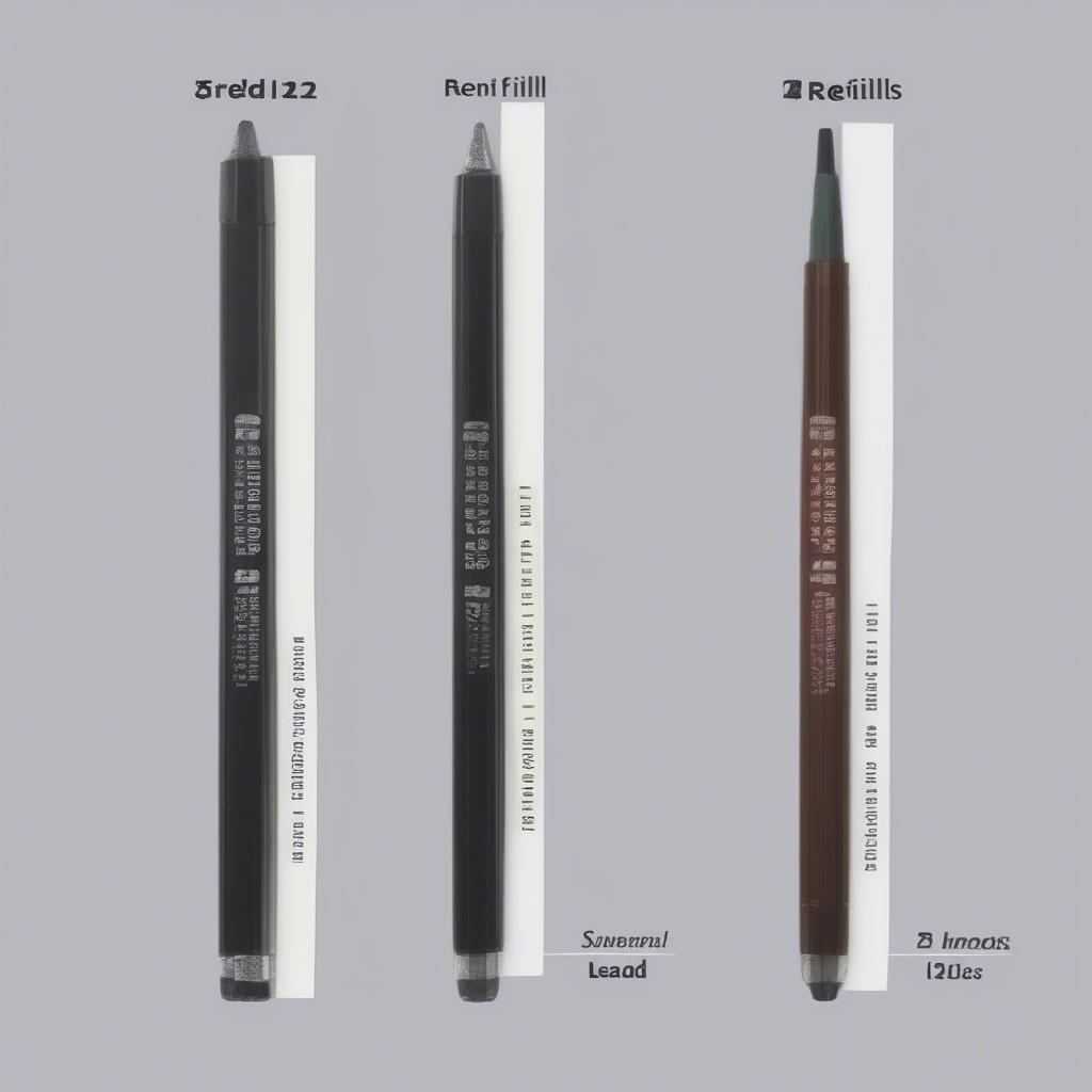 Các loại ngòi chì cho Pentel A127