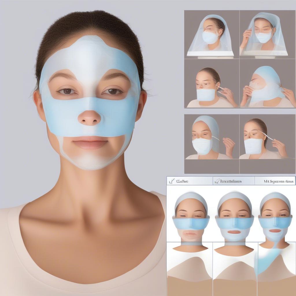 Cách sử dụng bao nhựa đắp mask hiệu quả