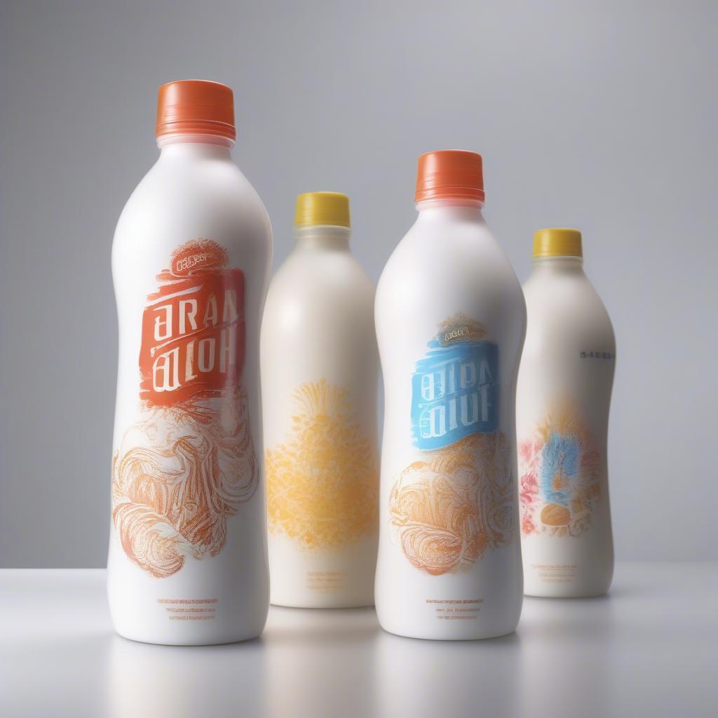 Chai nhựa 500ml đẹp nâng tầm thương hiệu