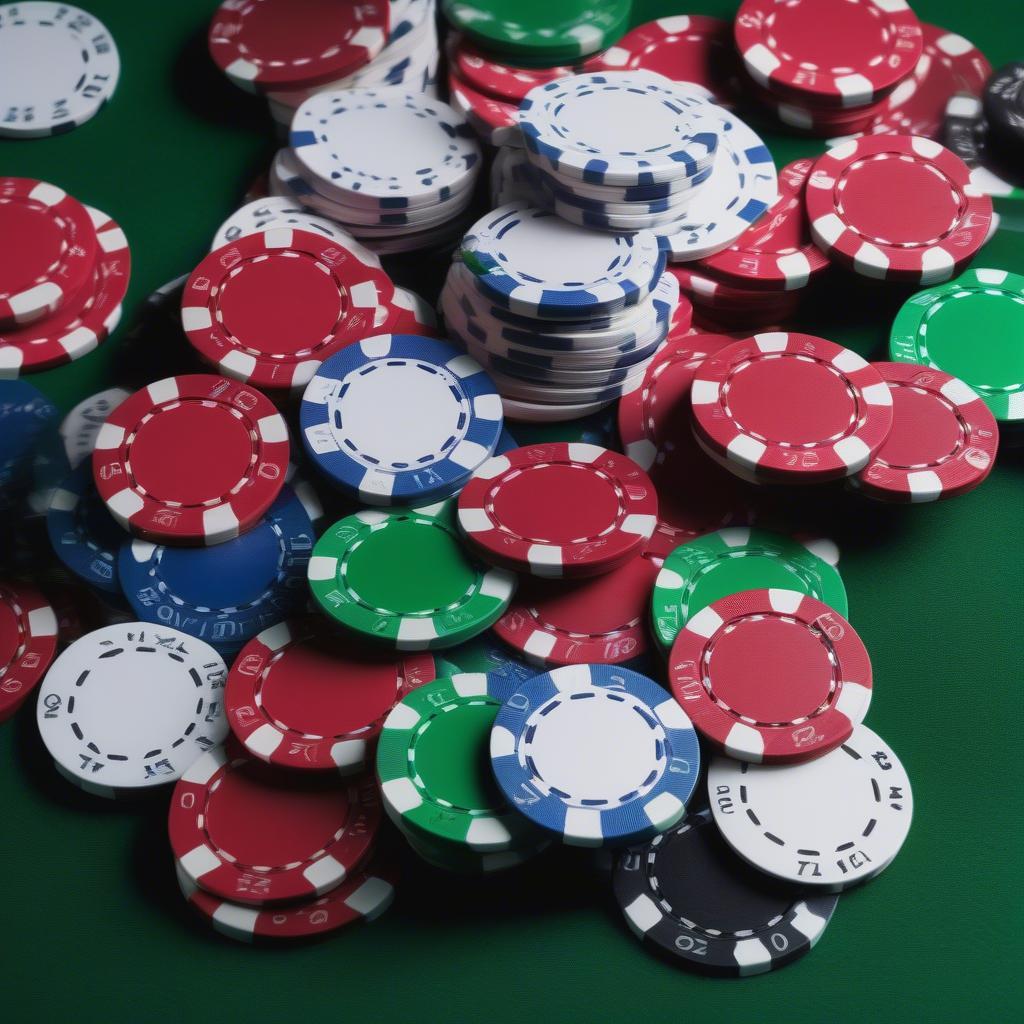 Chip poker nhựa Hà Nội chất lượng cao