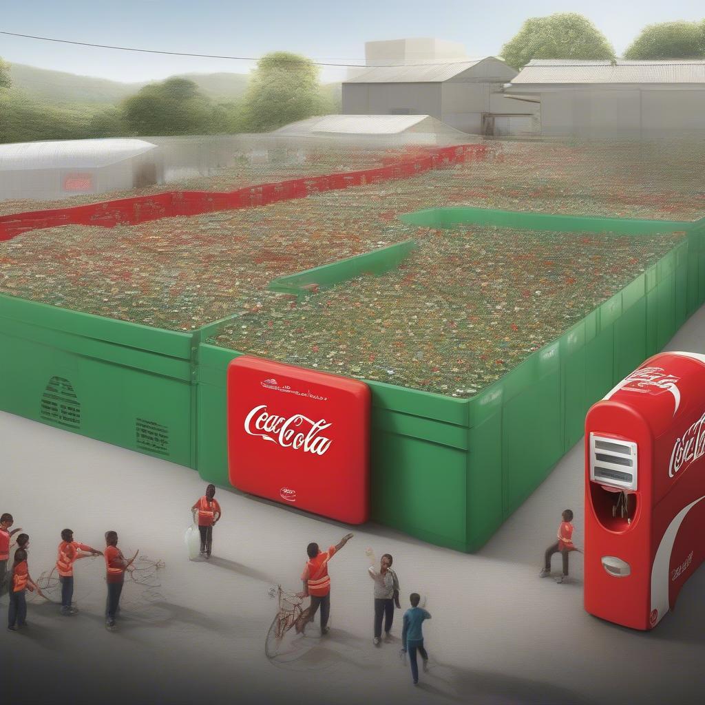 Coca-Cola hợp tác tái chế