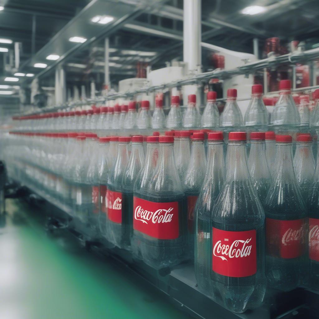 Coca-Cola sản xuất chai nhựa tái chế