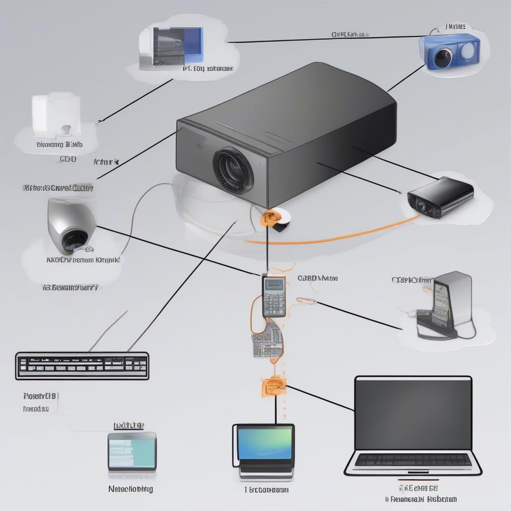 Lắp đặt camera KX-2111CD4 2.0MP