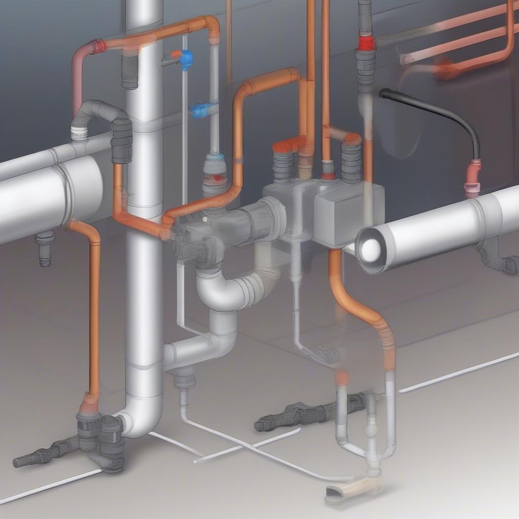 Lọc nước hồ cá bằng ống nhựa PVC