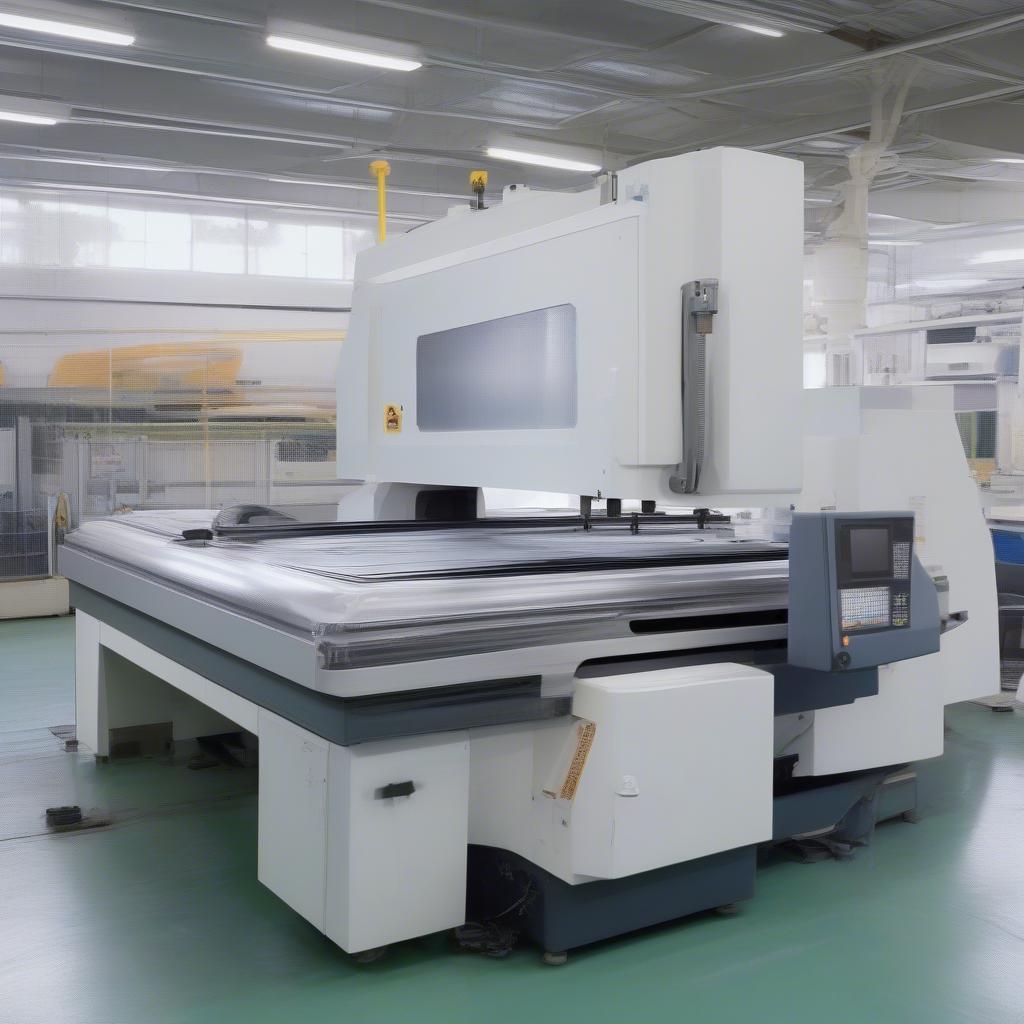 Máy cắt nhựa CNC hiện đại