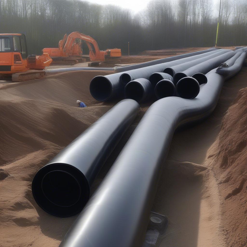 Ống nhựa HDPE Europipe cho dự án lớn