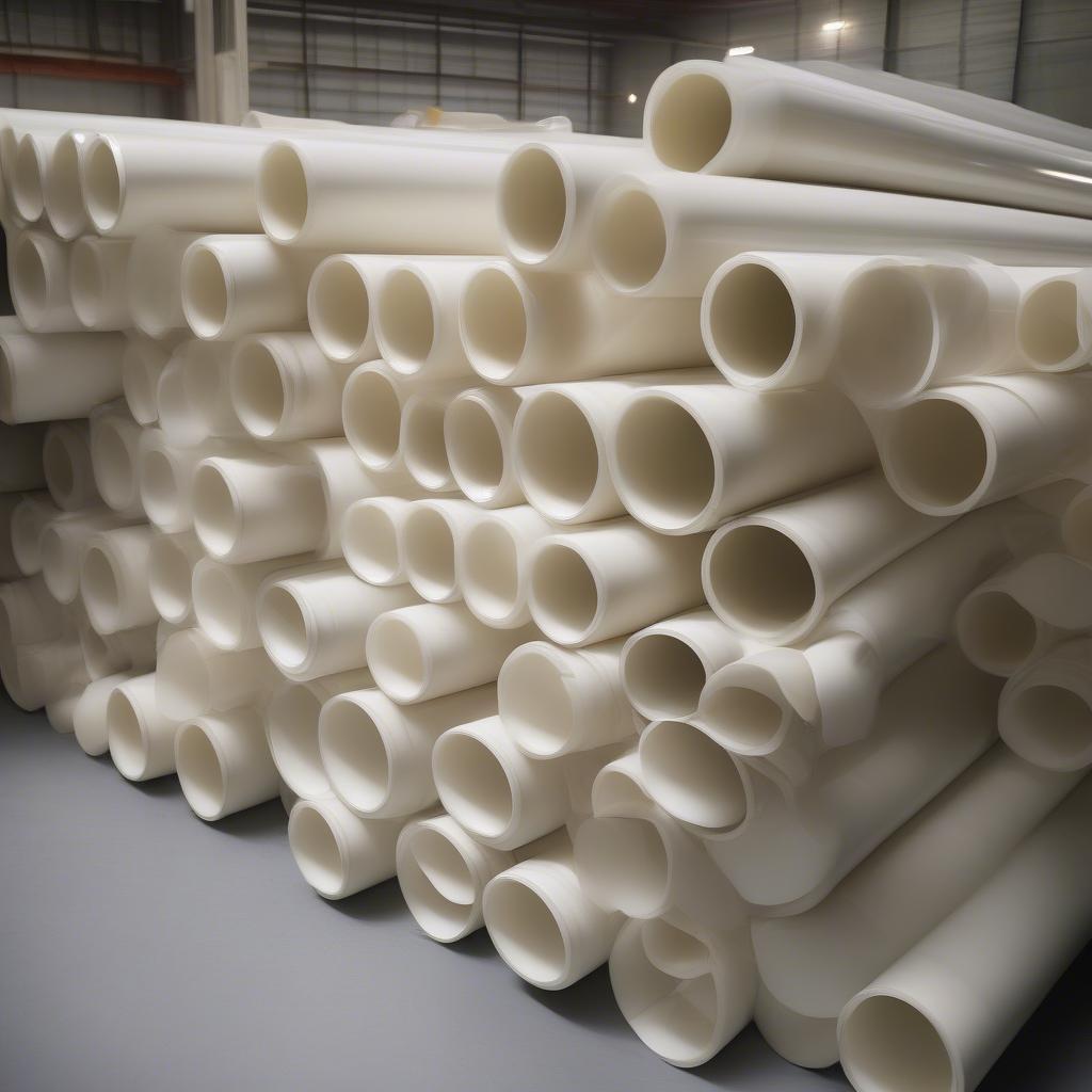 Ống nhựa PVC sheet ivory Nam Heo chất lượng cao