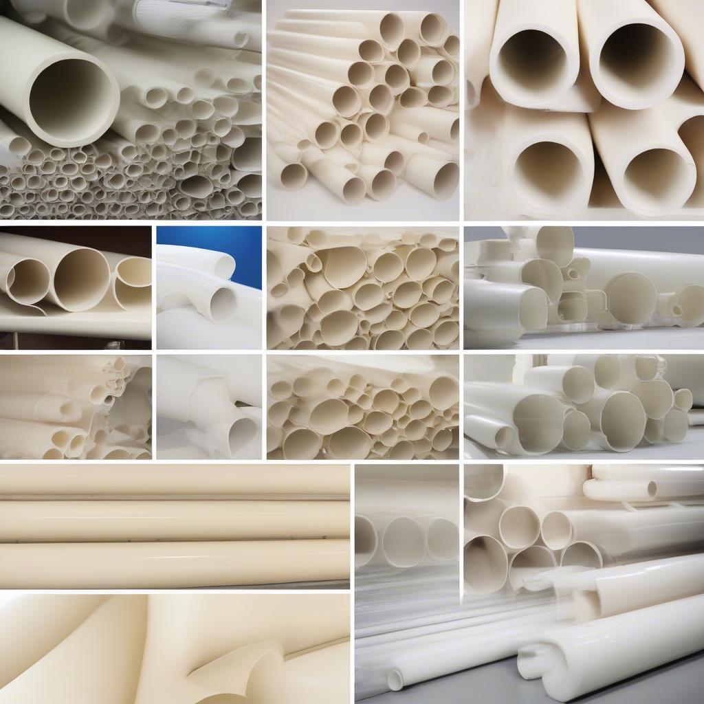 Ống nhựa PVC sheet ivory ứng dụng đa dạng