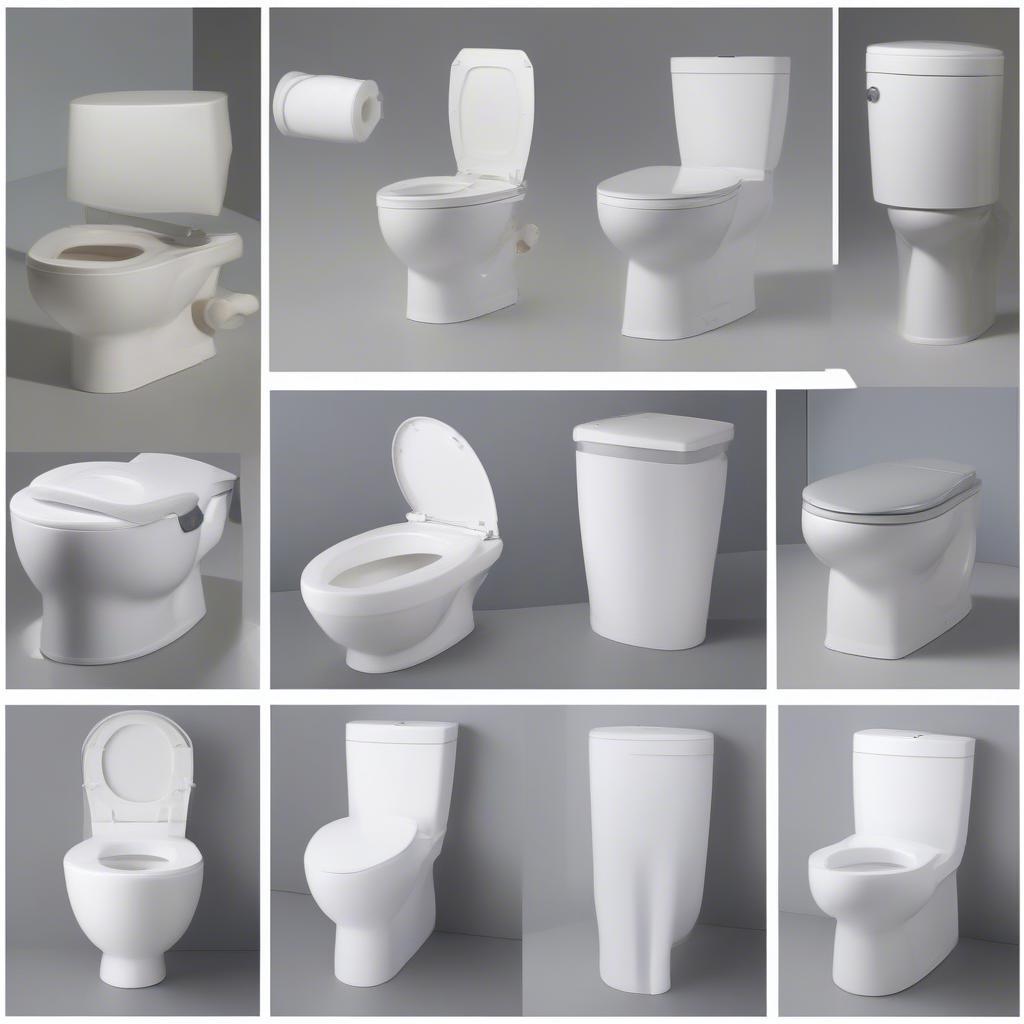 Phân loại bộ nhựa toilet