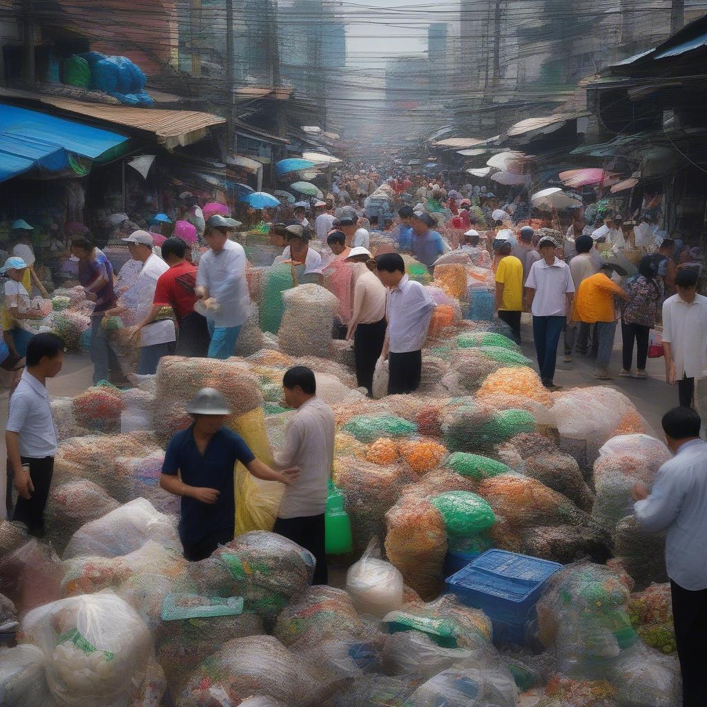 Thị trường nhựa Sài Gòn sôi động