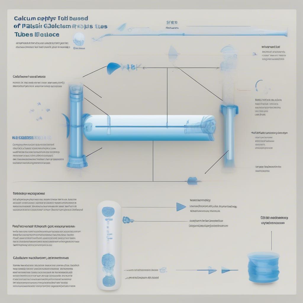 Tính Năng Calcium Dạng Ống Nhựa