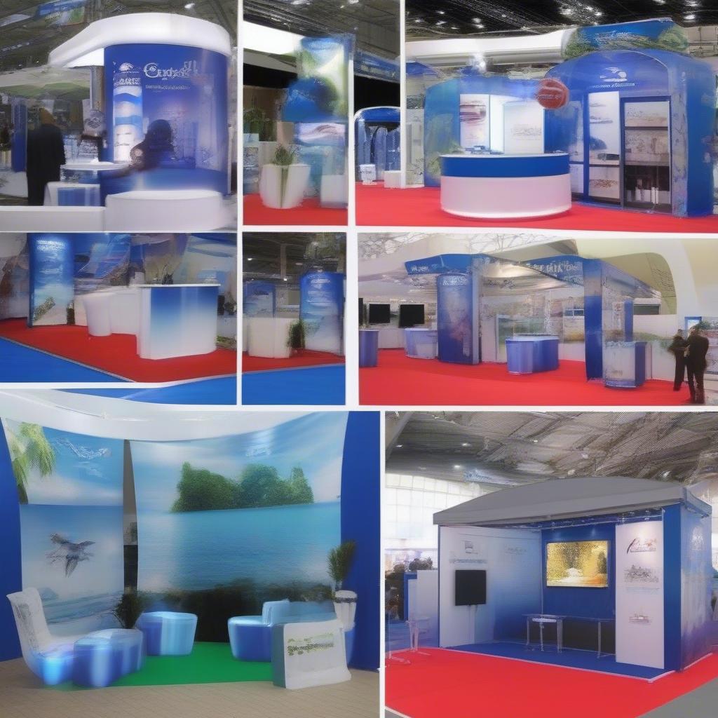 Ứng dụng booth nhựa lắp ráp