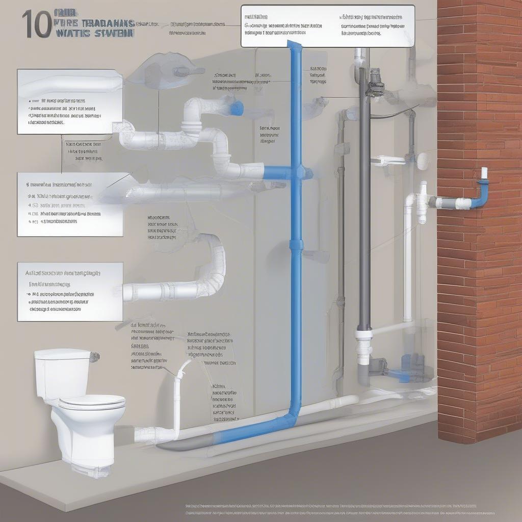 Ứng dụng chếch nhựa uPVC D110 trong hệ thống thoát nước