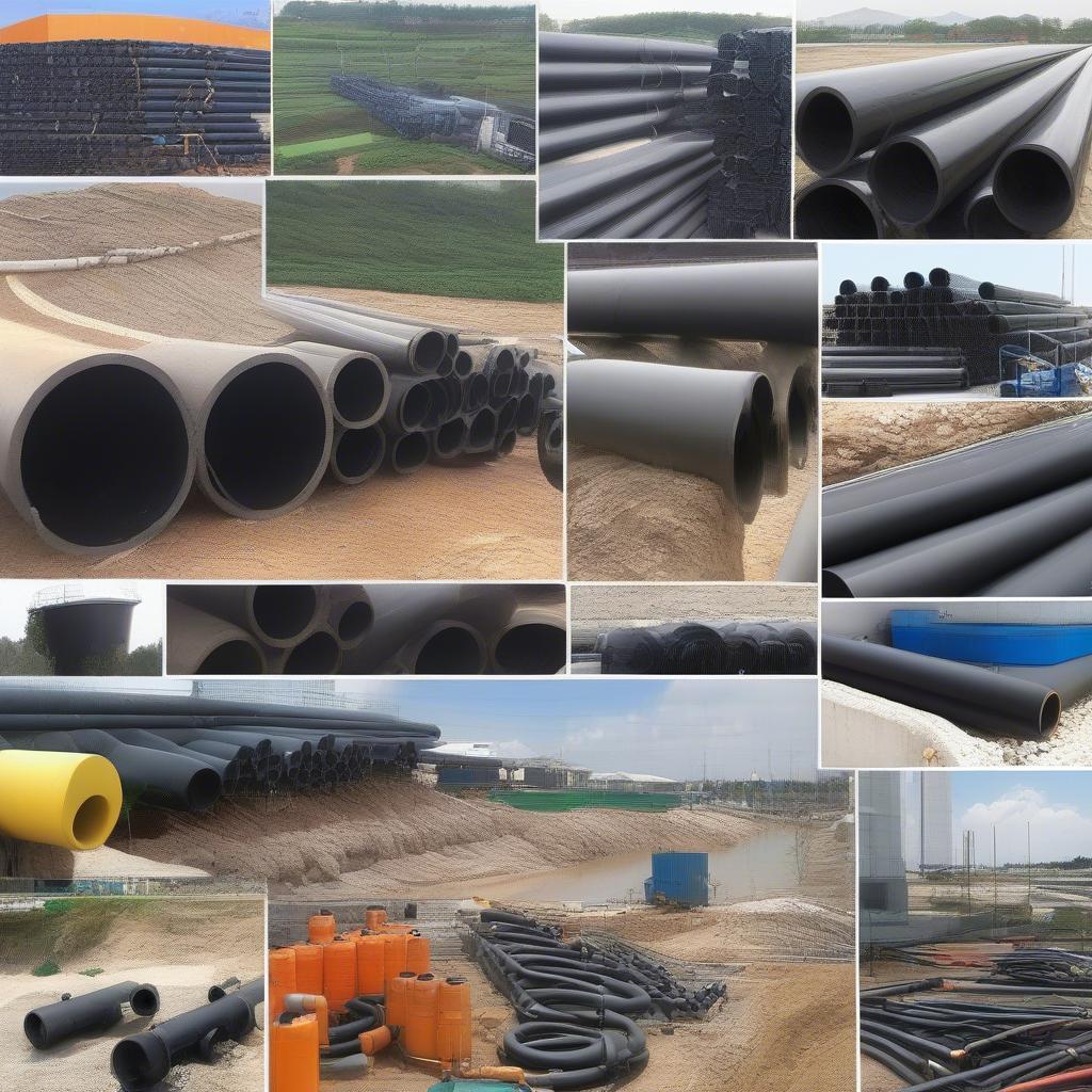 Ứng Dụng Ống HDPE Nhựa Tiền Phong