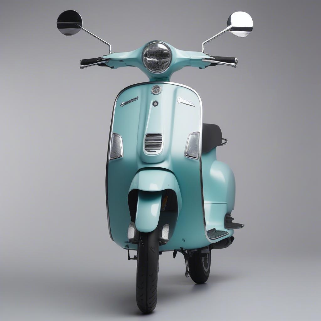 Vỏ nhựa xe máy điện Vespa: Chất liệu